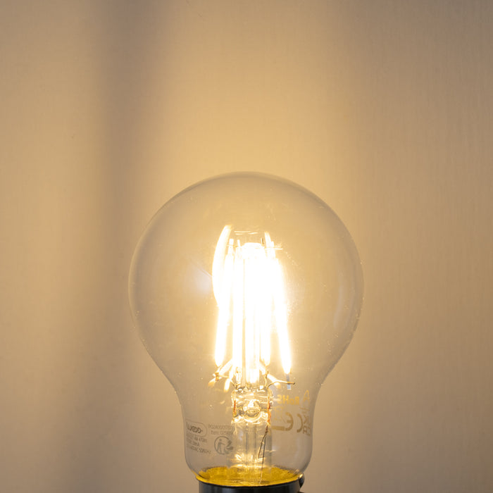 LUEDD Set van 5 E27 dimbare LED lampen A60 helder 4W 470 lm 2700K