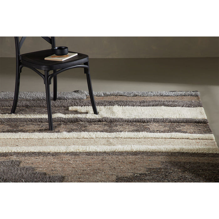 Hioshop Vincent vloerkleed 350x252cm wit.