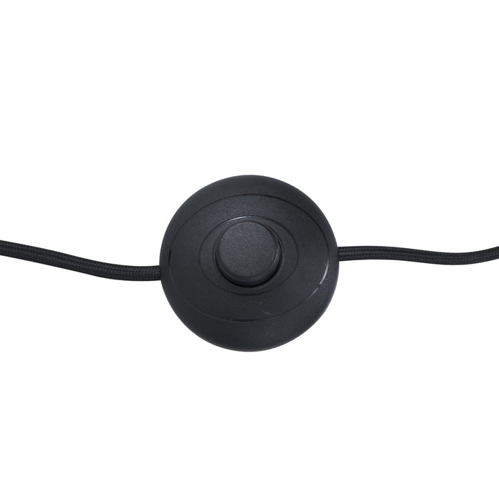 QAZQA Design vloerlamp brons met brons glas 5-lichts - Athens