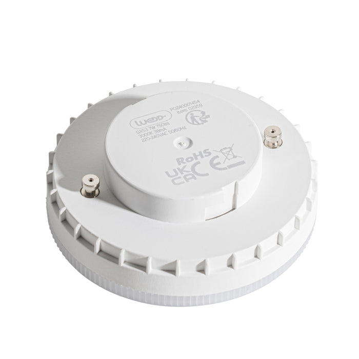 LUEDD Set van 5 GX53 LED lampen 7W 750 lm 3000K