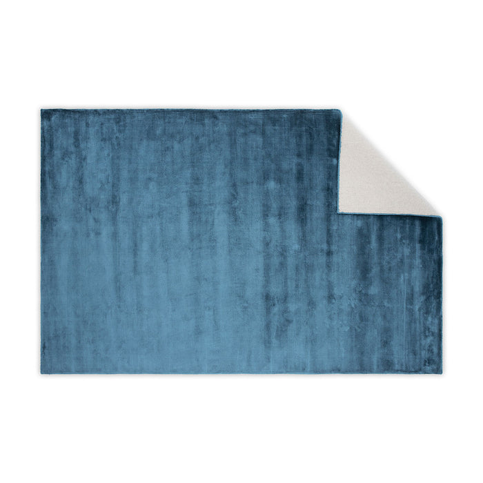 Hioshop Indra vloerkleed 242x171cm turkoois.