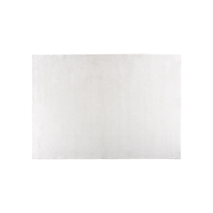 Hioshop Nixie vloerkleed 240x350 cm wit.