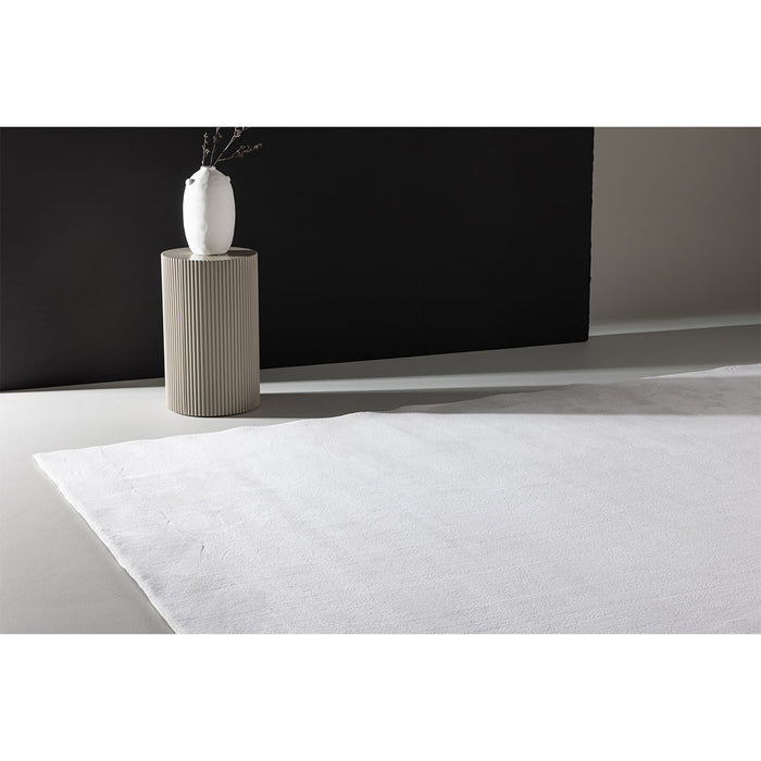 Hioshop Nixie vloerkleed 240x350 cm wit.