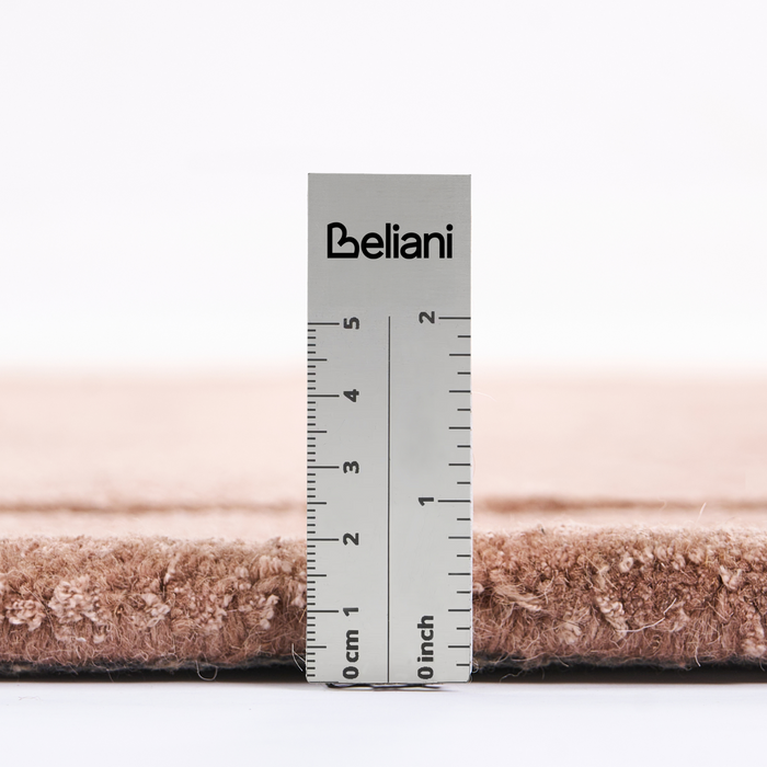 Beliani - MITHA - Vloerkleed - Bruin - 200 x 300 cm - Viscose