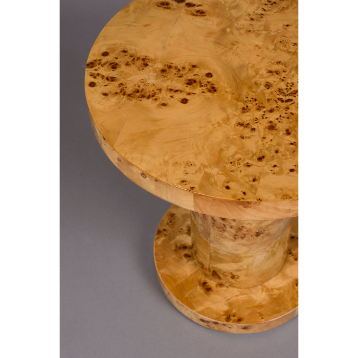 Dutchbone Quinn Bijzettafel Rond 46 cm Naturel