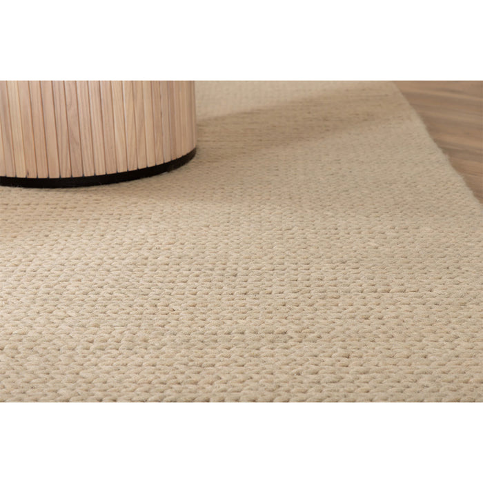 Hioshop Marta vloerkleed 300x200cm wit.