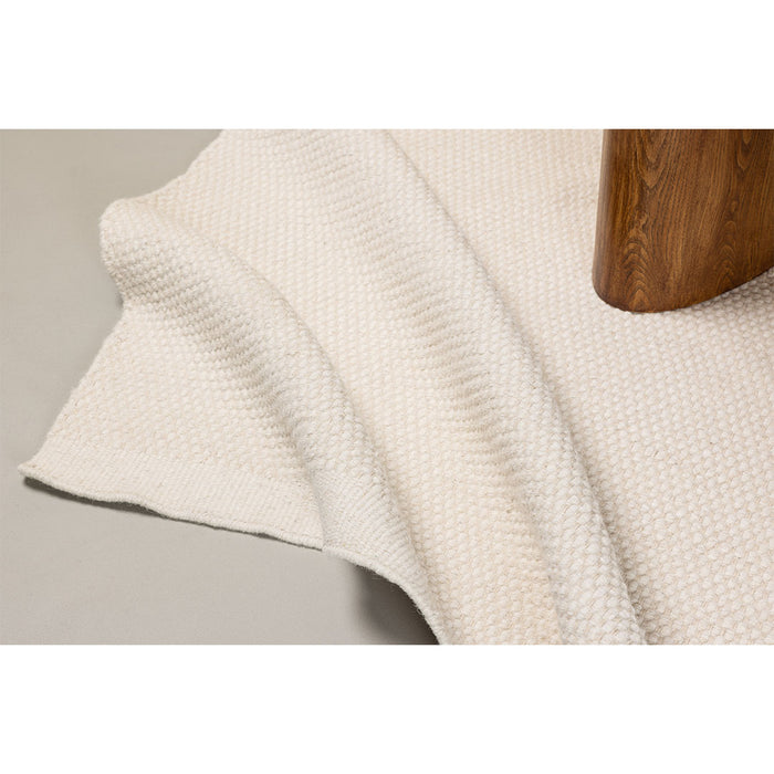 Hioshop Vilma vloerkleed 290x200cm offwhite.