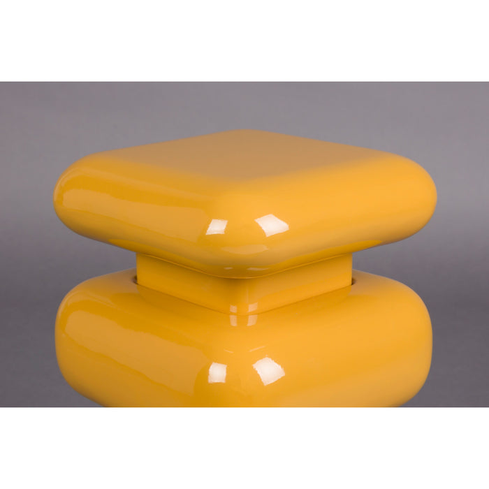 Dutchbone Stubby Bijzettafel Okergeel