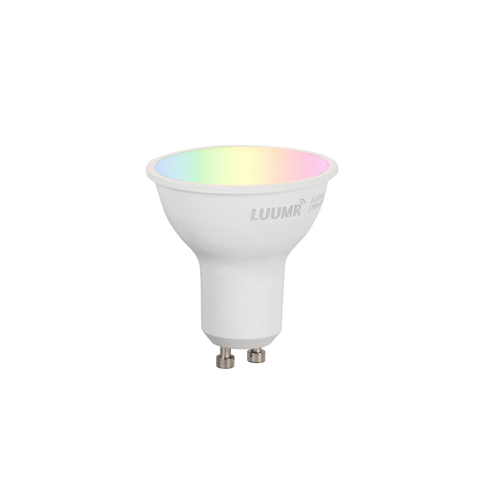 QAZQA Smart inbouwspot wit IP44 incl. Wifi GU10 50mm - Dept