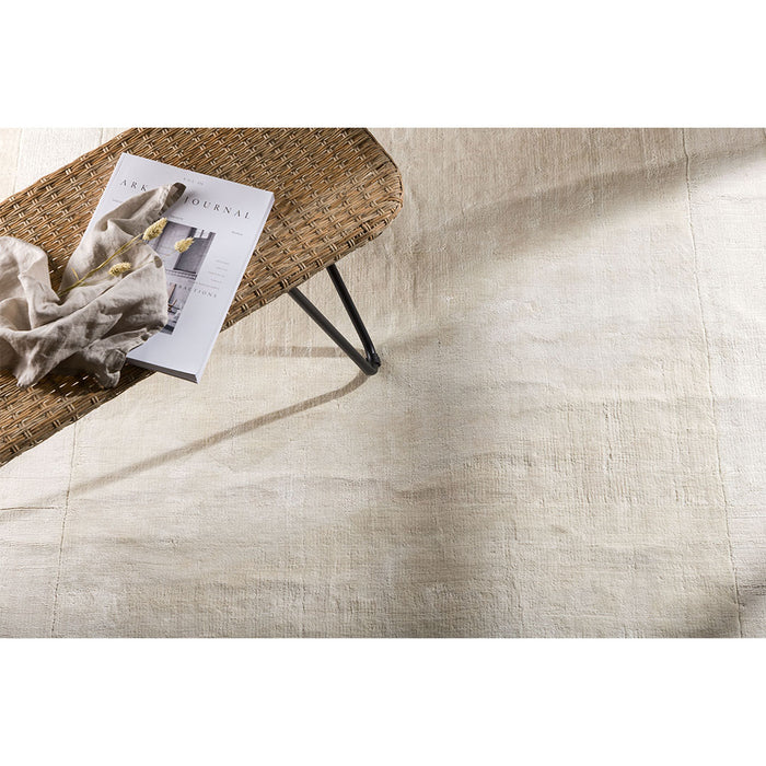 Hioshop Boston vloerkleed 230x162cm wit.