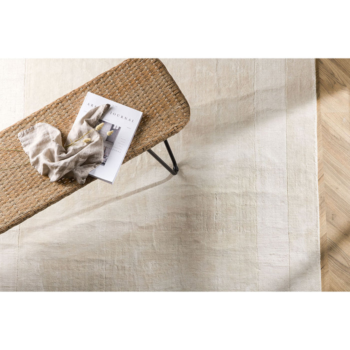 Hioshop Boston vloerkleed 230x162cm wit.