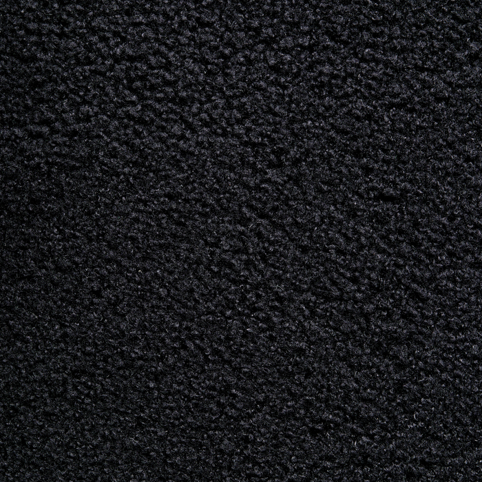 Beliani - ONAGA - Eetkamerstoel set van 2 - Zwart - Bouclé