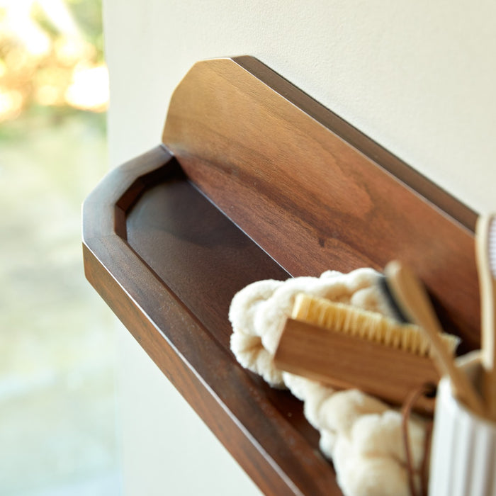 Tikamoon - Badkamerwandplank in massief palissanderhout 140 cm