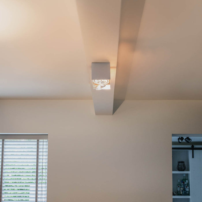 QAZQA Smart spot wit rechthoekig 2-lichts incl. 2 Wifi GU10 111mm -