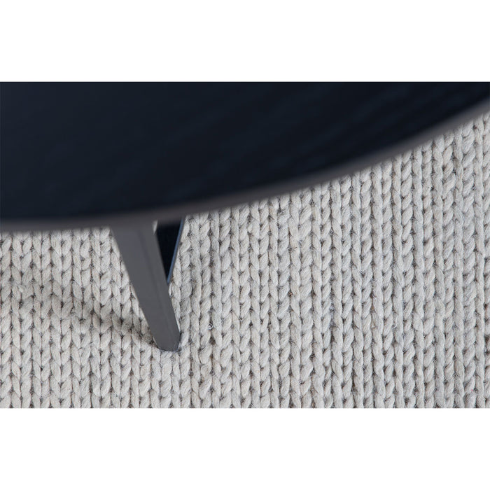 Hioshop Marta vloerkleed 350x250cm wit.