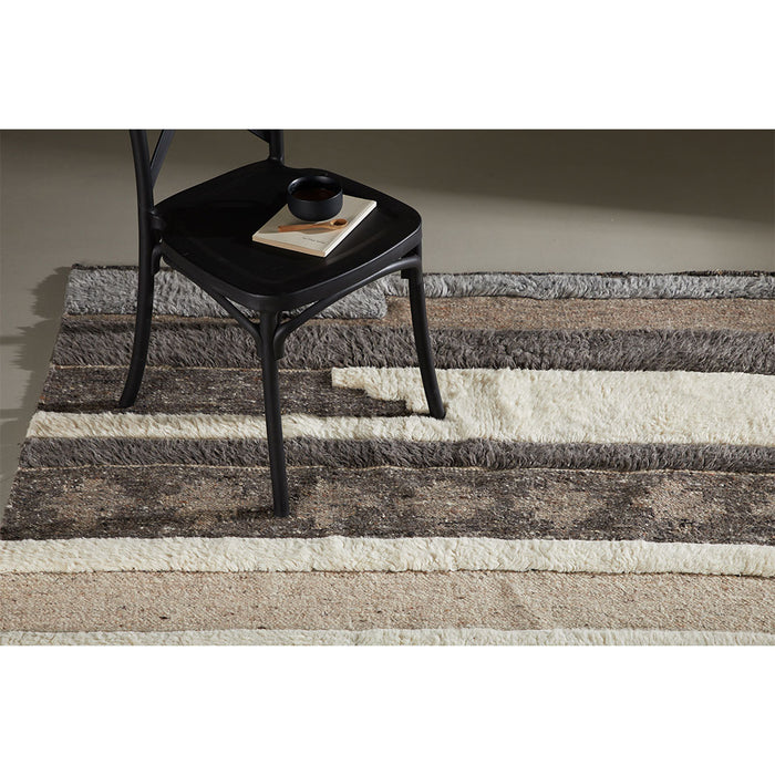 Hioshop Vincent vloerkleed 300x202cm wit.