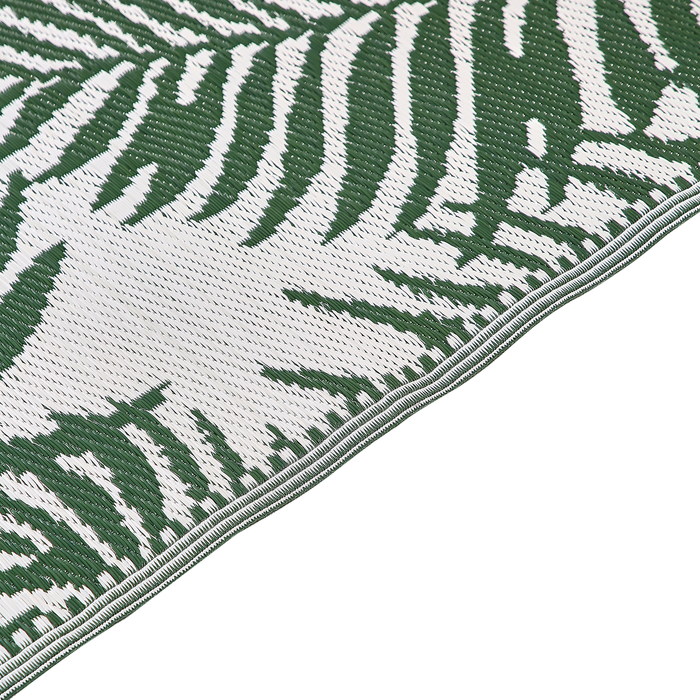 Beliani-KOTA-Outdoor kleed-Donkergroen-180 x 270 cm-Polypropyleen