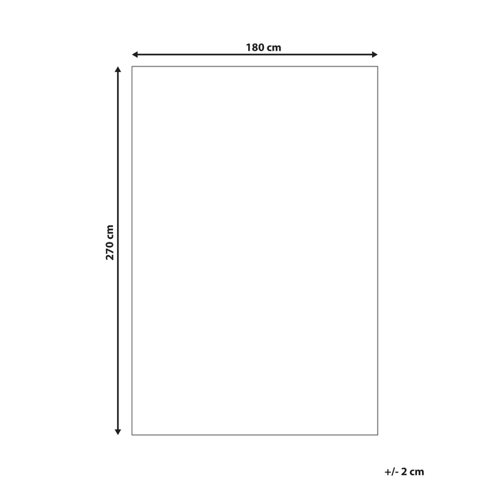 Beliani-KOTA-Outdoor kleed-Donkergroen-180 x 270 cm-Polypropyleen