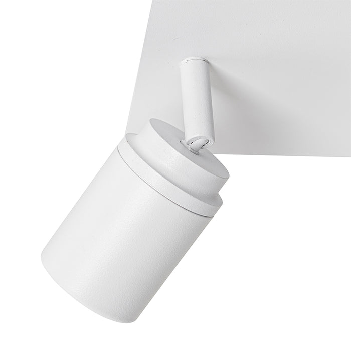 QAZQA Smart badkamer spot wit vierkant 2-lichts IP44 incl. 2 Wifi