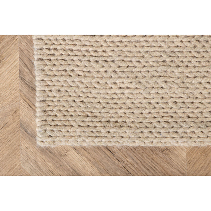 Hioshop Marta vloerkleed 230x160cm wit.