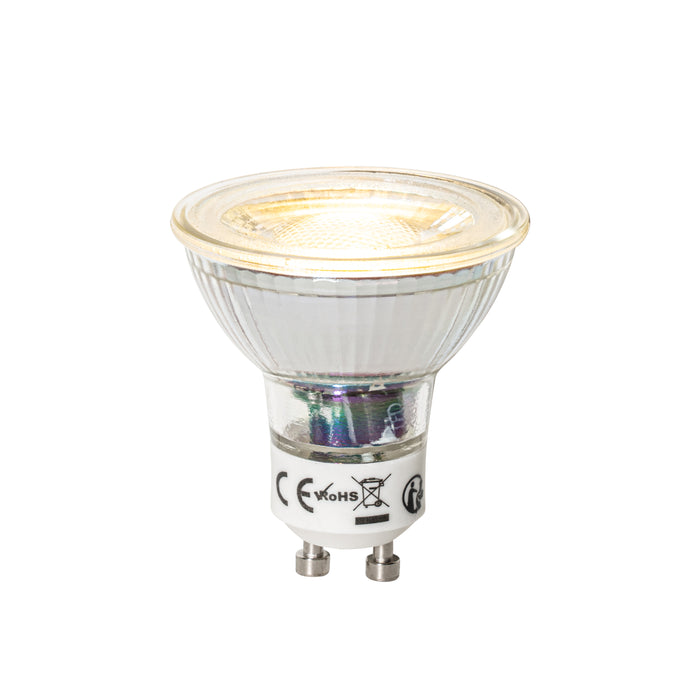 LUEDD Set van 5 GU10 dimbare LED lampen 7W 600 lm 2700K