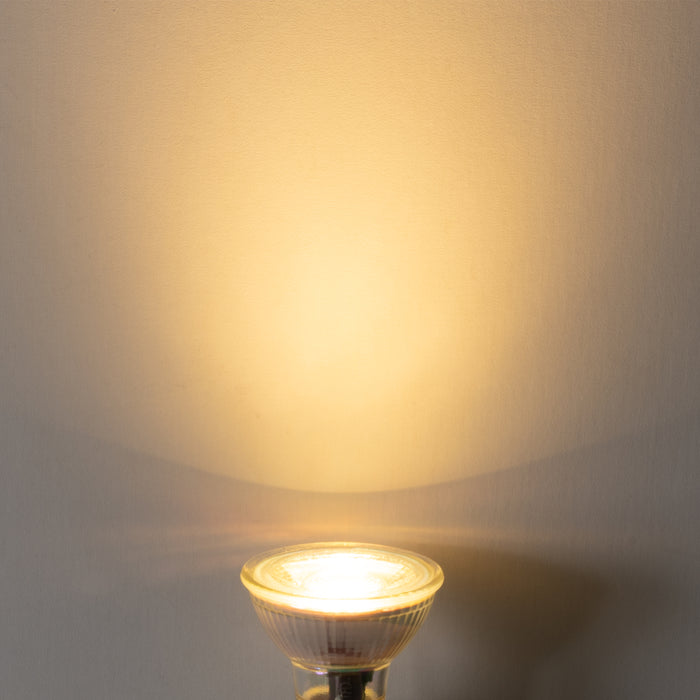 LUEDD Set van 5 GU10 dimbare LED lampen 7W 600 lm 2700K