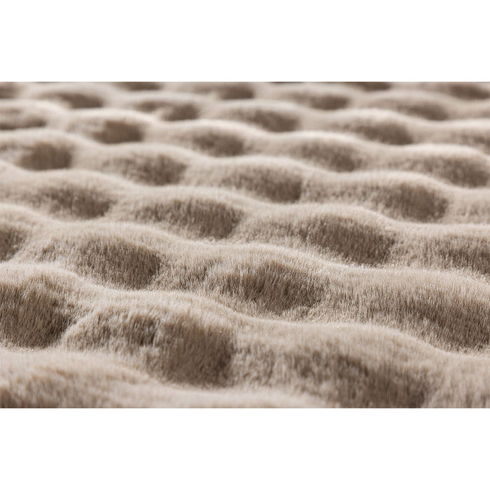 Hioshop Novis vloerkleed 160x230 cm beige.