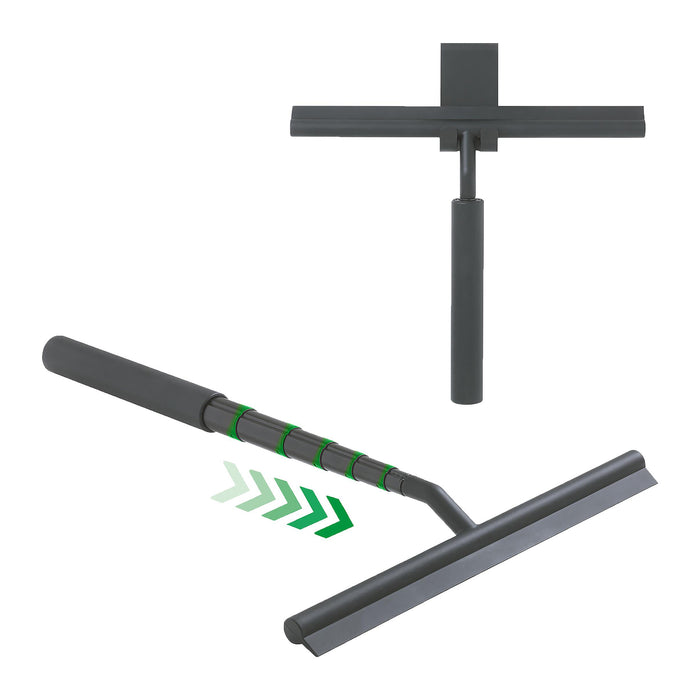 Sealskin Senso Telescopische Raamwisser met Flexibele Glashaak - Lichtgrijs