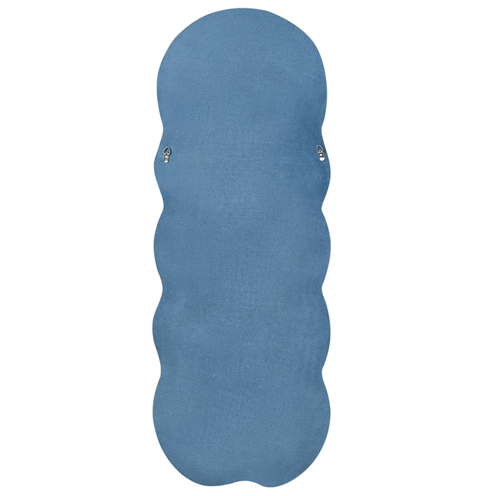 Beliani - LACS - Wandspiegel - Blauw - MDF