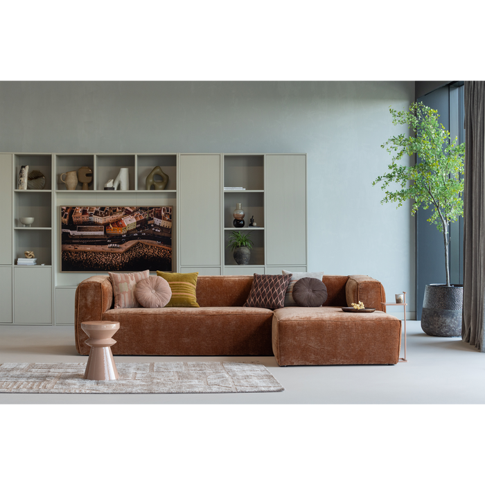 WOOOD Meggy Smalle Opbergkast - Grenen hout - Dust |Grijs - 215x55x40