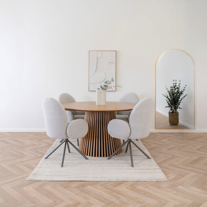 House Nordic Osaka Eiken Eettafel Rond Ø140