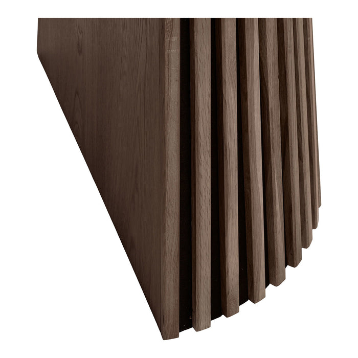 House Nordic Osaka Gerookt Eiken Eettafel Uitschuifbaar Ø120 - 240 cm