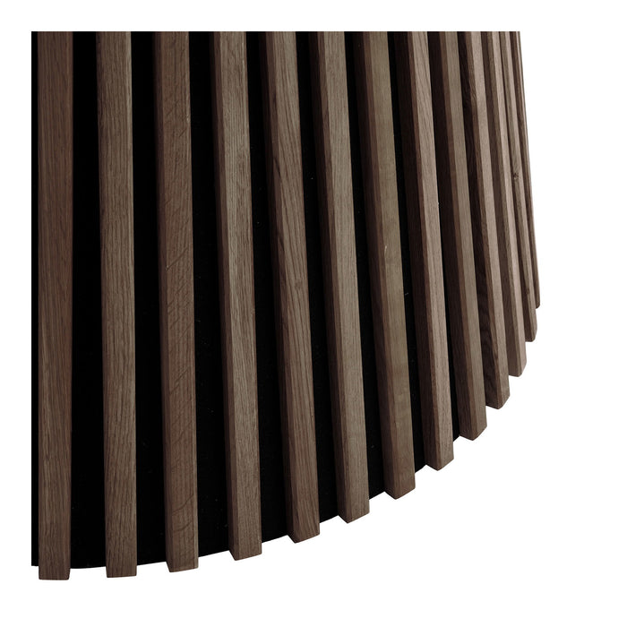 House Nordic Osaka Gerookt Eiken Eettafel Rond Ø140