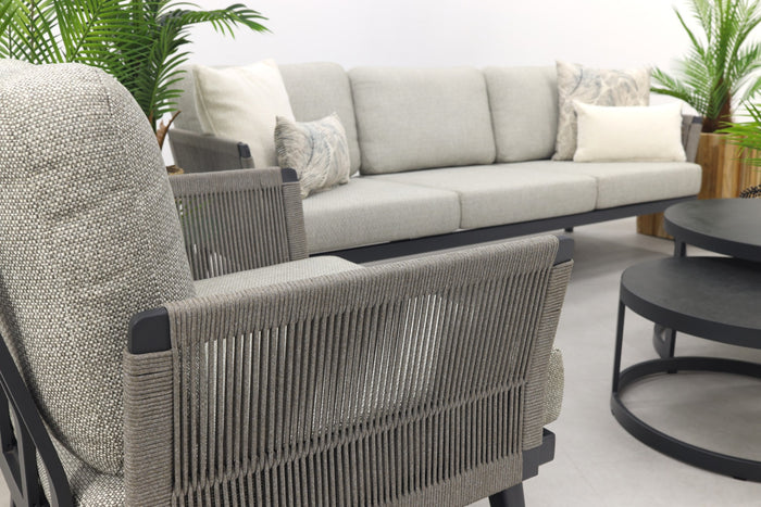 VDG Durban|Rhodos stoel-bank loungeset - 5-delig