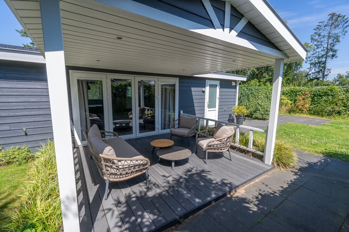 VDG Julia stoel bank loungeset - 5-delig - antraciet