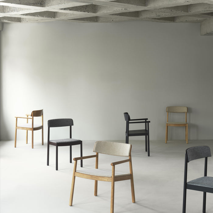 Normann Copenhagen Timb Fauteuil met Armleuning - Textiel - Beige / Tan