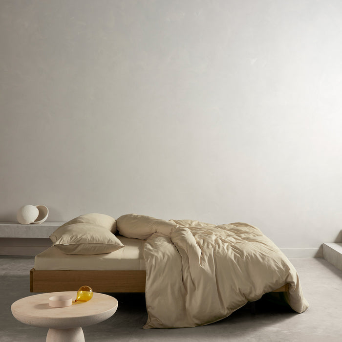 Essenza Minte Dekbedovertrek 140 x 200|220 cm - Taupe