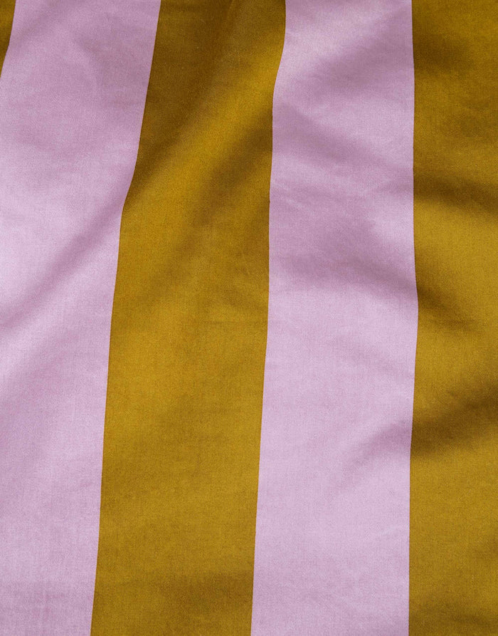 Essenza Minte Stripe Dekbedovertrek 200 x 200|220 cm - Purple|Olive