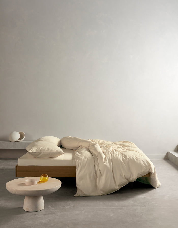 Essenza Minte Dekbedovertrek 140 x 200|220 cm - Oatmeal