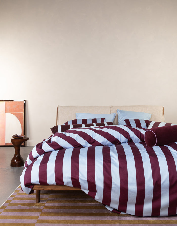 Essenza Nino Sierkussen 50x50 cm - Mauve Wine