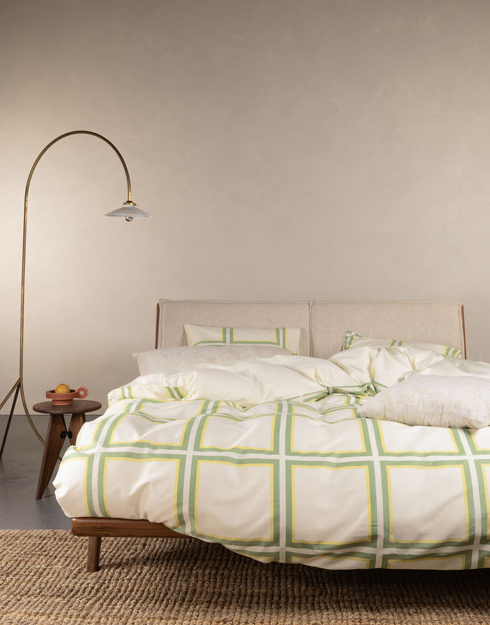 Essenza Luca Dekbedovertrek 240 x 220|220 cm - Basil Green