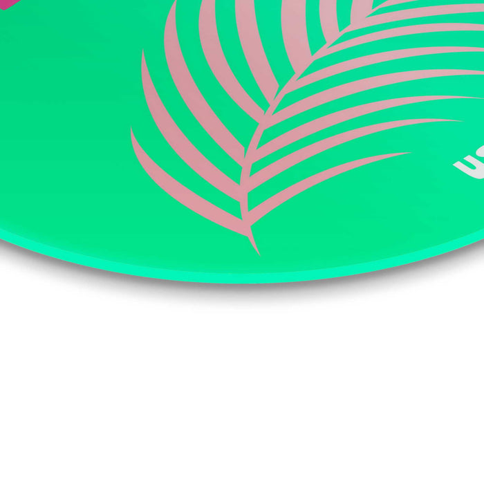 Reinders - Florida - Glasschilderij Ø 50 cm - Groen