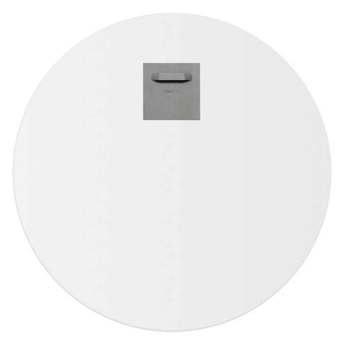 Reinders - Abstracte sfeer I - Glasschilderij Ø 50 cm - Beige