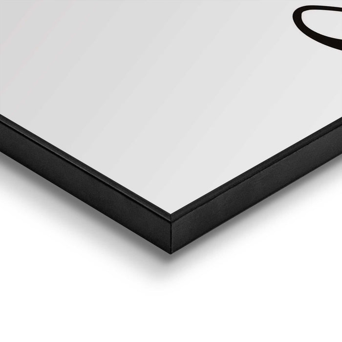 Reinders - Proost - Set wanddecoratie 20x30 cm - Zwart-Wit