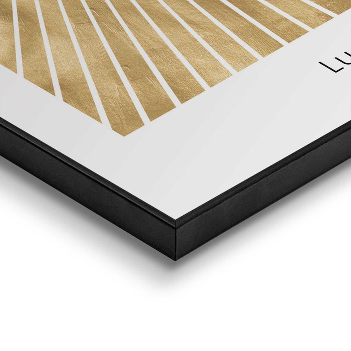 Reinders - Hokusai de grote golf set - Wanddecoratieset in verschillende formaten 40x50 cm - Blauw