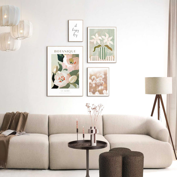 Reinders - Gevoel van Groen - Wanddecoratieset in verschillende formaten 50x70 cm - Groen