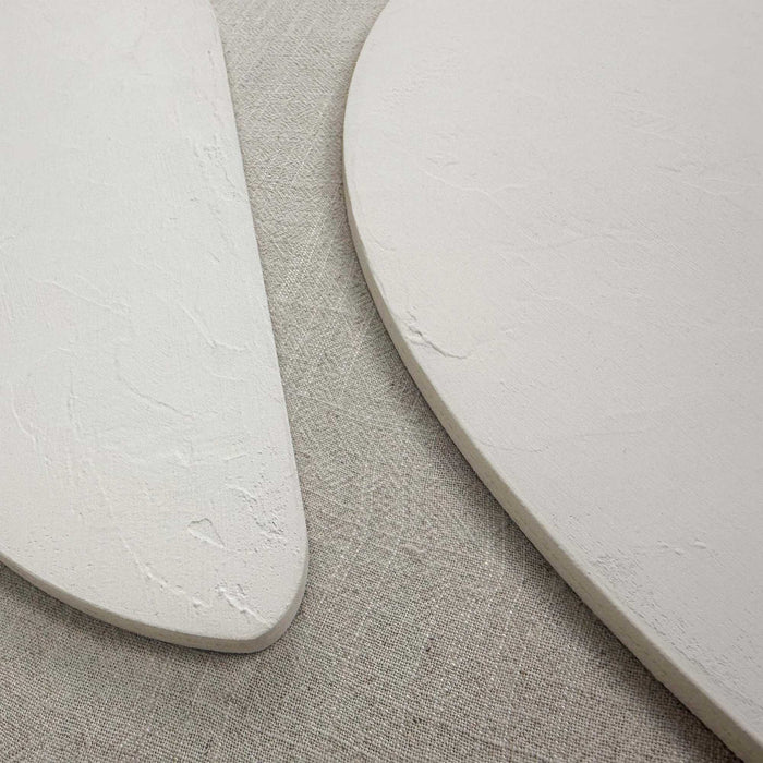 Reinders - Organic Pebbles Linen - Schilderij 3D Art 50x70 cm - Beige