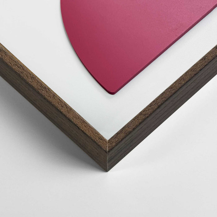 Reinders - Halfs - burgundy - Schilderij 3D Art 50x70 cm - Rood