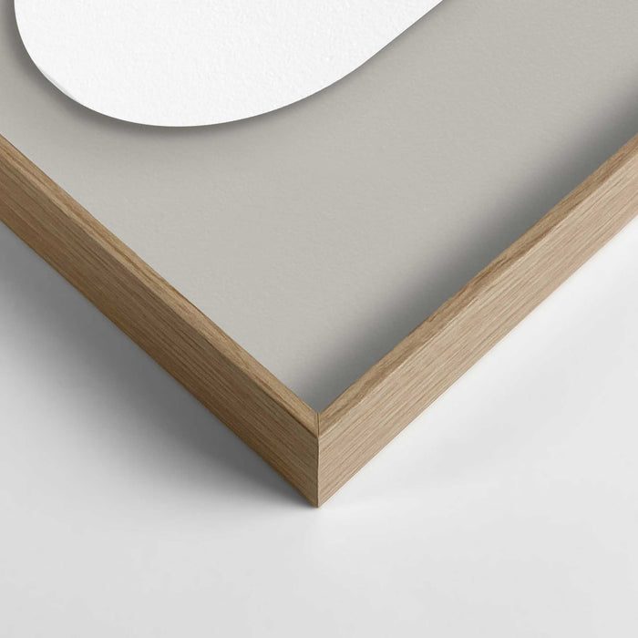 Reinders - Abstract Stack - Schilderij 3D Art 70x100 cm - Wit