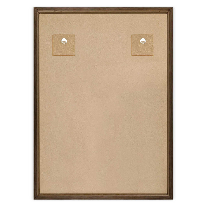 Reinders - Knot Craft Art Schilderij - 70 x 50 cm – Wit/Walnoot